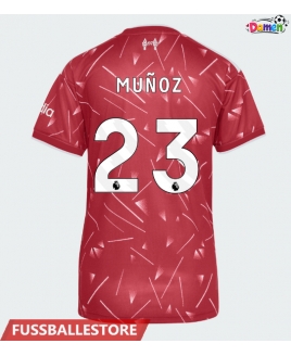 Günstige Liverpool Victor Munoz #23 Heimtrikot Damen 2026-27 Kurzarm
